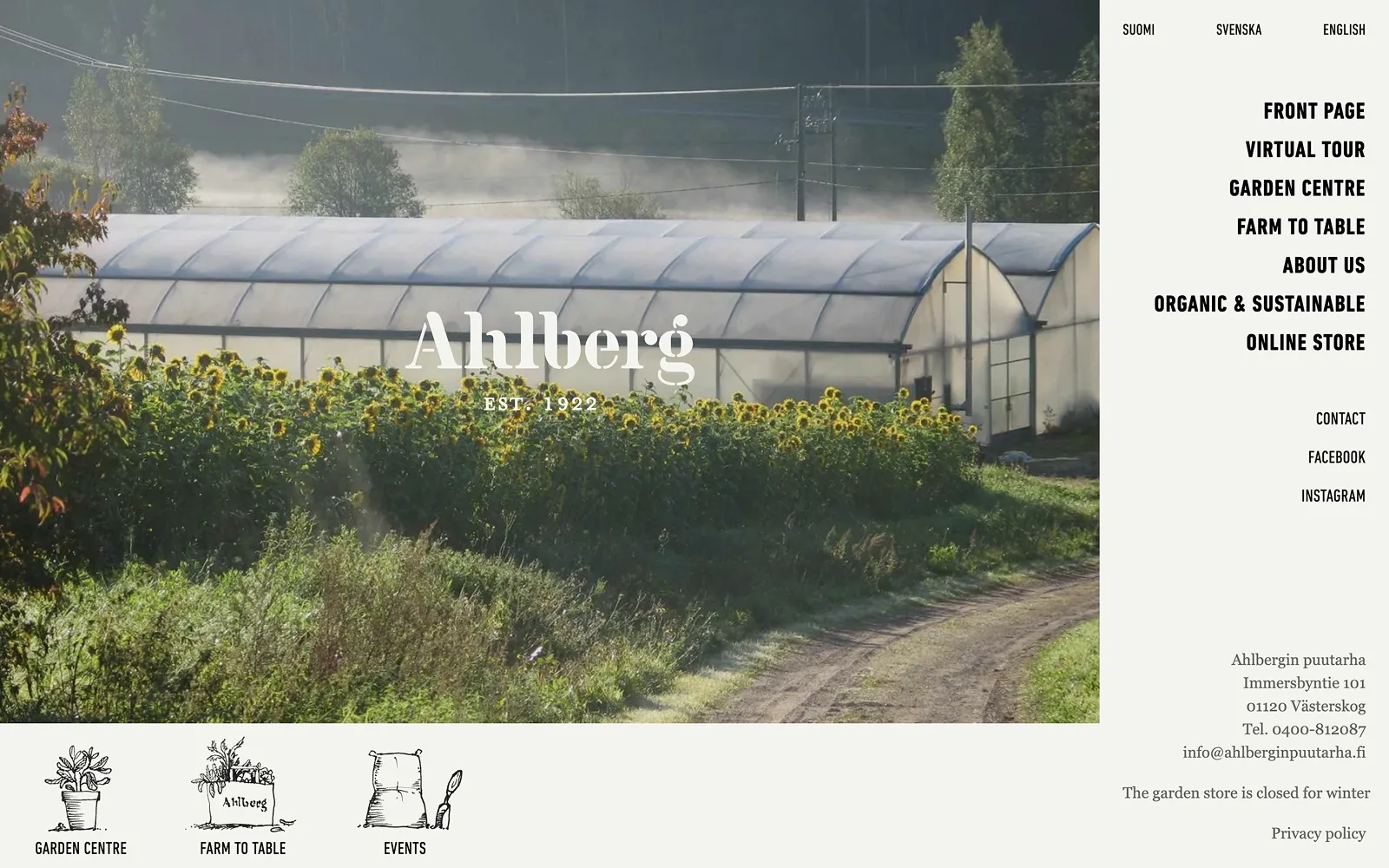 Ahlberg website