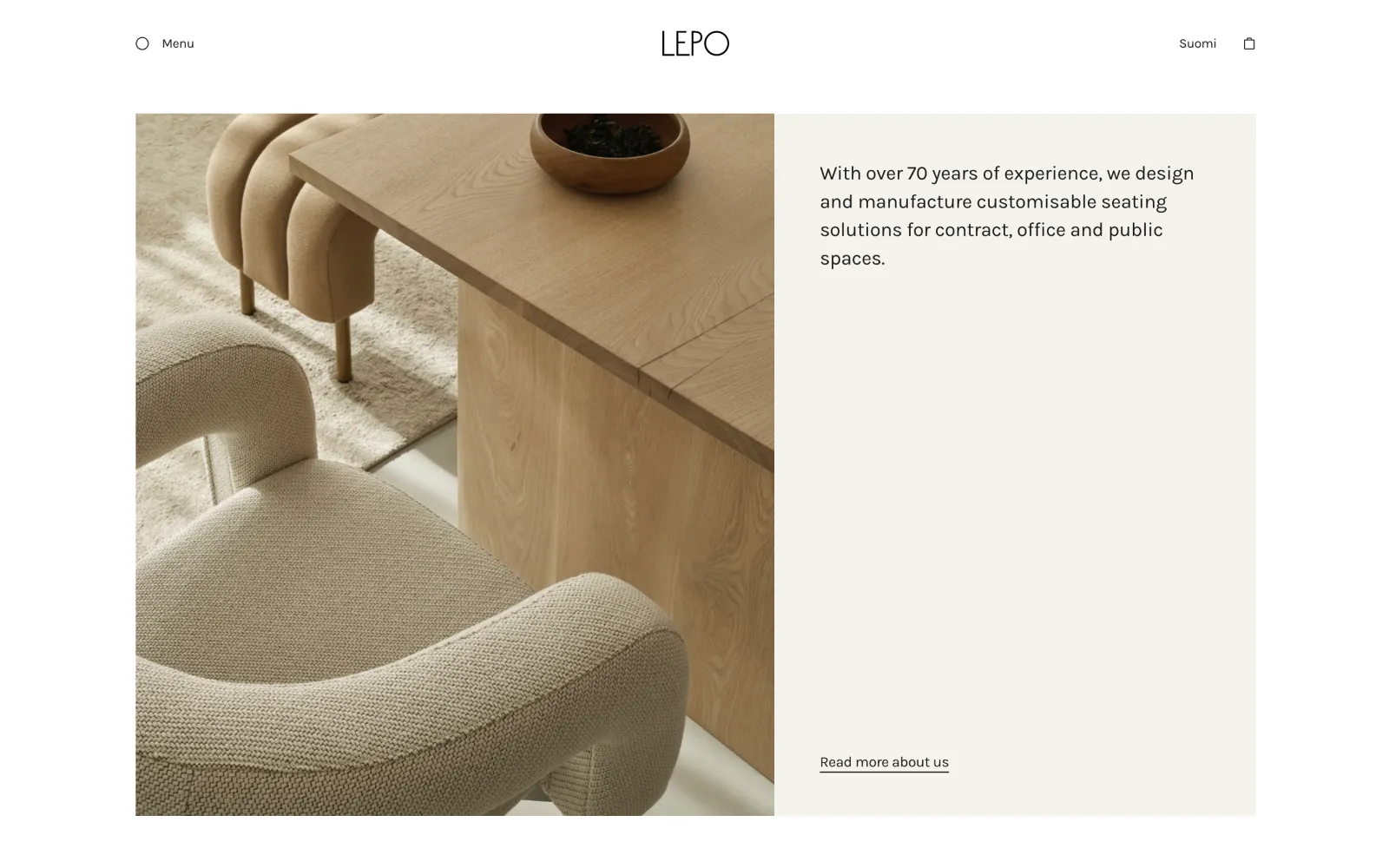 Lepo website